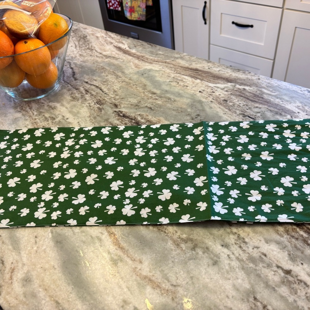 St. Patrick’s Day table runner